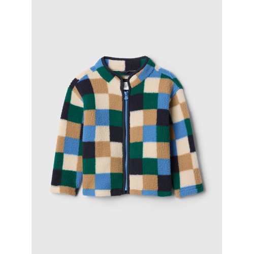 갭 babyGap Print Sherpa Jacket