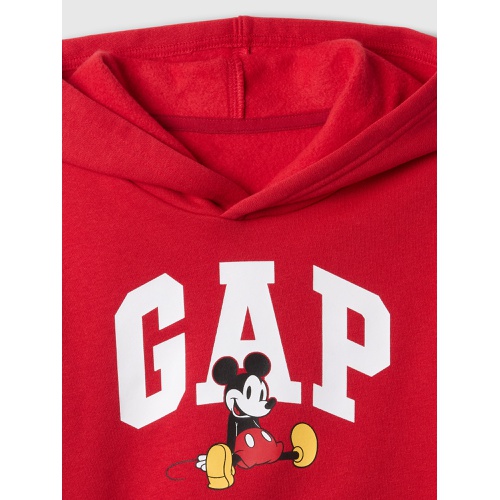 갭 babyGap | Disney Mickey Mouse Relaxed Logo Hoodie