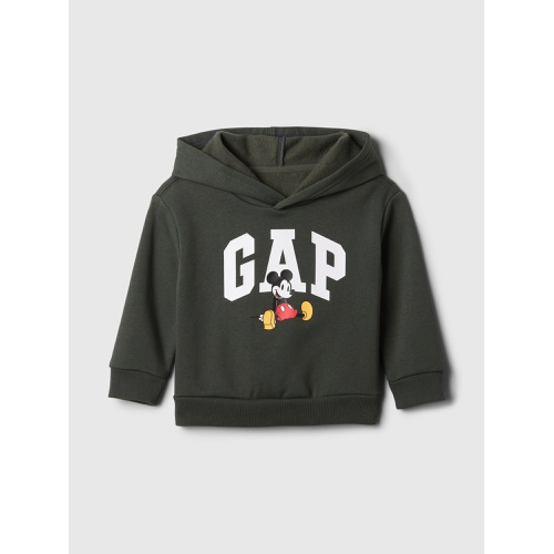 갭 babyGap | Disney Mickey Mouse Relaxed Logo Hoodie