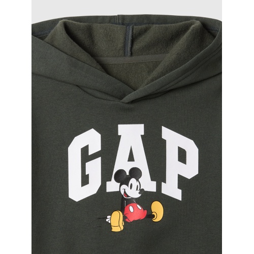 갭 babyGap | Disney Mickey Mouse Relaxed Logo Hoodie