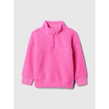 babyGap Sherpa Quarter-Zip Hoodie