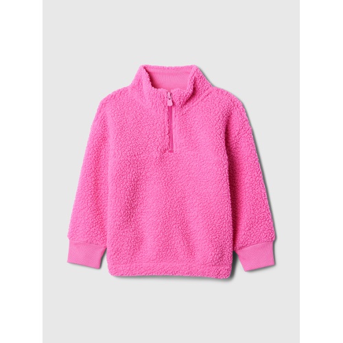 갭 babyGap Sherpa Quarter-Zip Hoodie