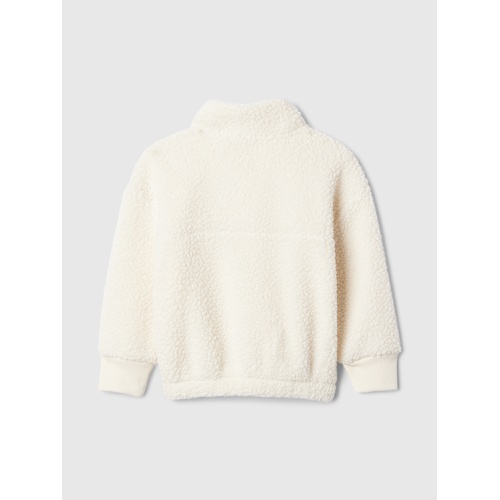 갭 babyGap Sherpa Quarter-Zip Hoodie