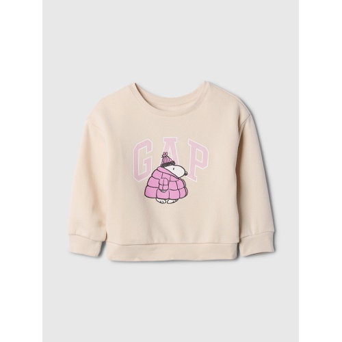 갭 babyGap | Peanuts Relaxed Logo Sweatshirt