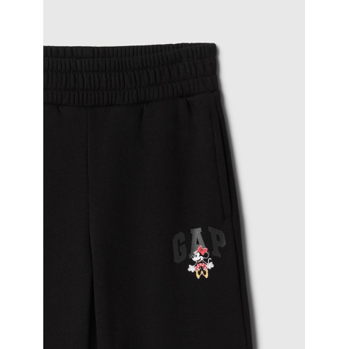 갭 GapKids | Disney Minnie Mouse Relaxed Wide-Leg Logo Sweatpants