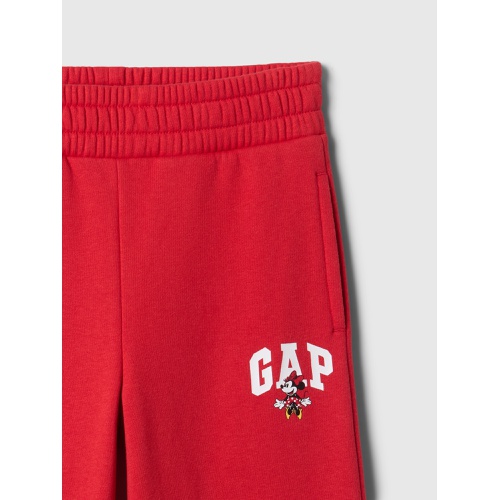 갭 GapKids | Disney Minnie Mouse Relaxed Wide-Leg Logo Sweatpants