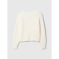 Kids Cable-Knit Crewneck Sweater