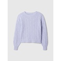 Kids Cable-Knit Crewneck Sweater