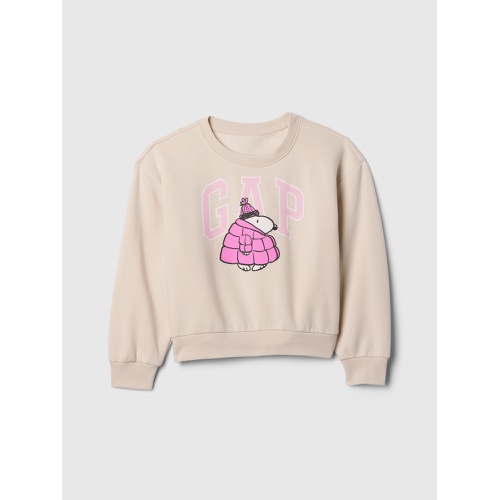 갭 GapKids | Peanuts Relaxed Logo Sweatshirt