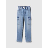 Kids SuperSoft Original Straight Cargo Pull-On Jeans