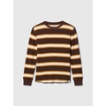 Kids Waffle-Knit Crewneck T-Shirt