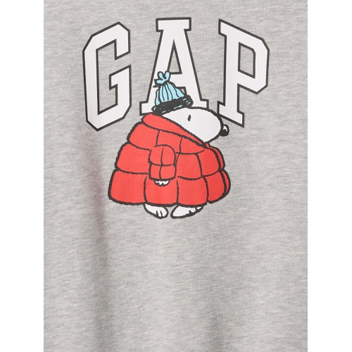 갭 GapKids | Peanuts Relaxed Logo Hoodie