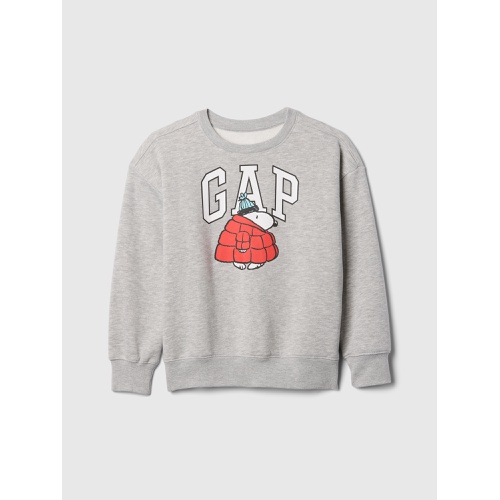 갭 GapKids | Peanuts Relaxed Logo Hoodie