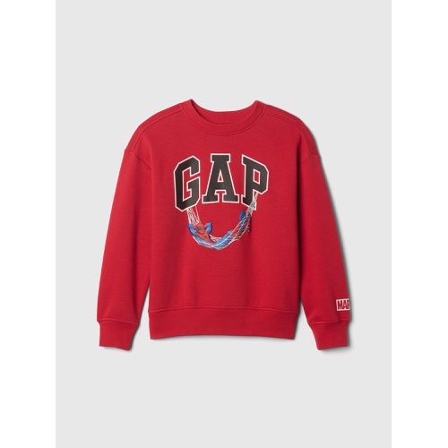 갭 GapKids | Marvel Spider-Man Relaxed Logo Sweatshirt