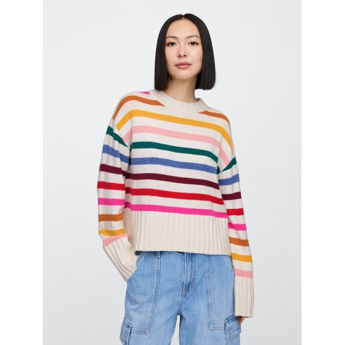 갭 CashSoft Relaxed Crewneck Sweater