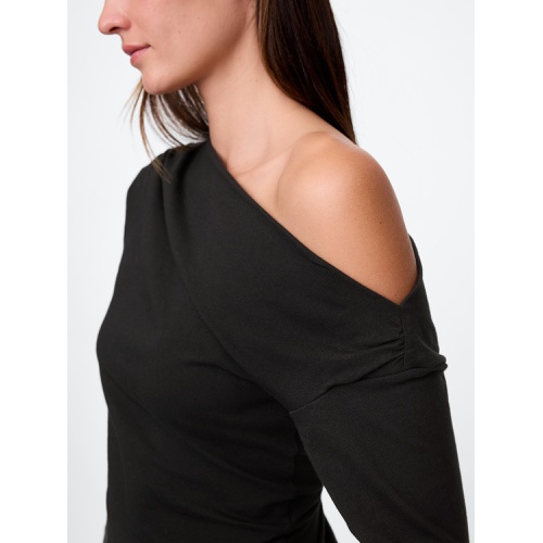 갭 Stretch Jersey One-Shoulder Top