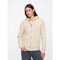 Relaxed Gap Logo Sherpa-Lined Zip Hoodie