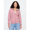 Relaxed Gap Logo Sherpa-Lined Zip Hoodie