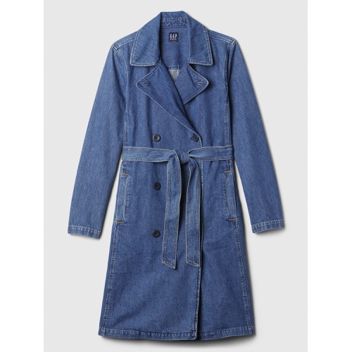 갭 Denim Trench Coat