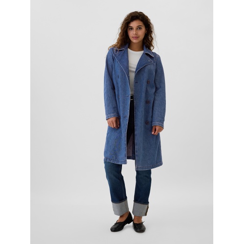 갭 Denim Trench Coat