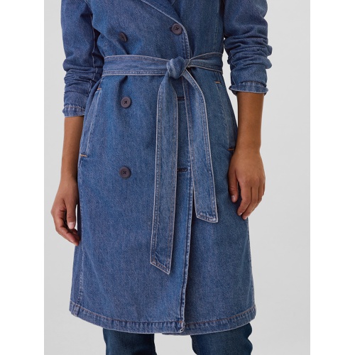 갭 Denim Trench Coat