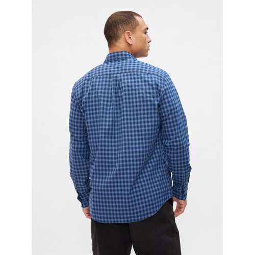 갭 Stretch Poplin Shirt in Standard Fit