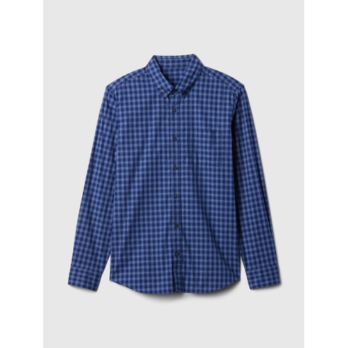 갭 Stretch Poplin Shirt in Standard Fit