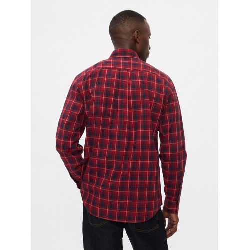 갭 Stretch Poplin Shirt in Standard Fit