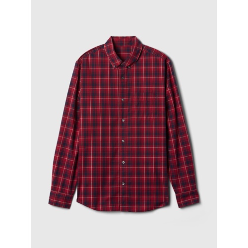 갭 Stretch Poplin Shirt in Standard Fit