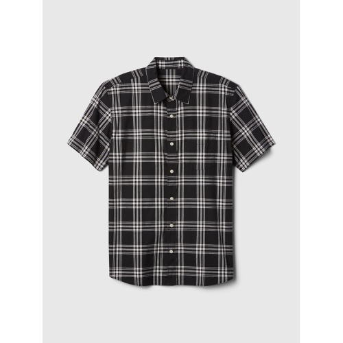 갭 Stretch Poplin Shirt in Standard Fit