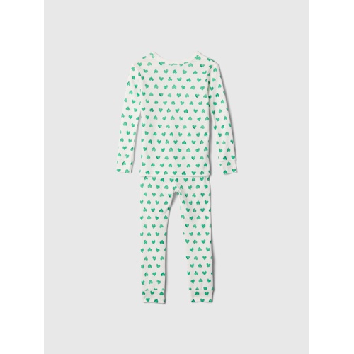 갭 babyGap 100% Organic Cotton Heart PJ Set