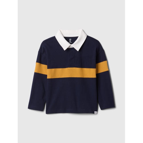 갭 babyGap Stripe Rugby Polo Shirt