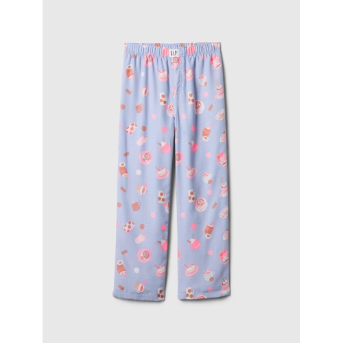 갭 Kids 100% Recycled Flannel PJ Pants