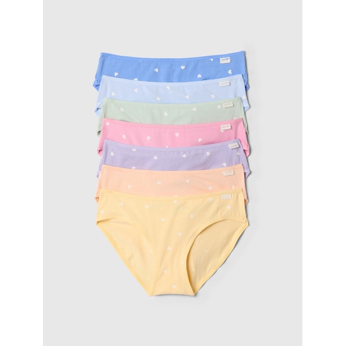 갭 Kids Gap Logo Bikini Briefs (7-Pack)