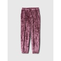 Kids Velour Parachute Pull-On Pants