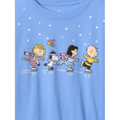 갭 GapKids | Peanuts Oversized Graphic T-Shirt