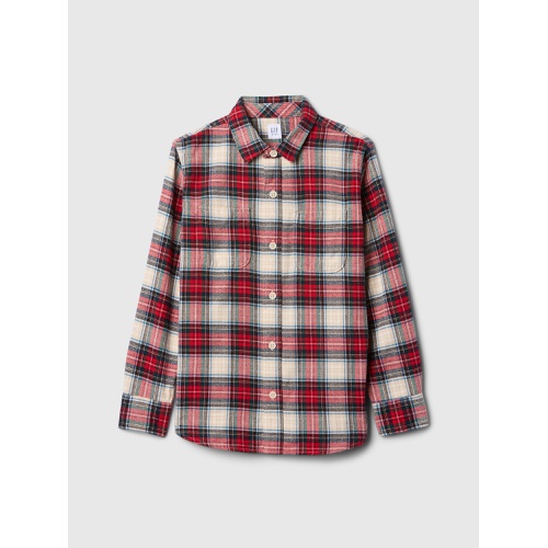 갭 Kids Flannel Western Shirt