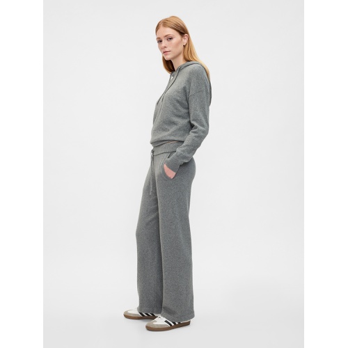 갭 CashSoft Wide-Leg Sweater Pants