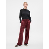 Recycled Easy Crinkle Velvet Trousers