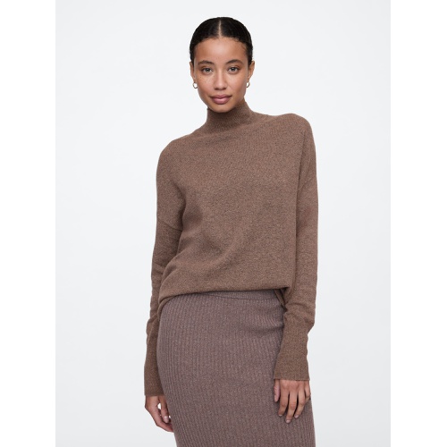 갭 Oversized CashSoft Mockneck Sweater
