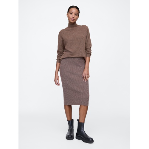 갭 Oversized CashSoft Mockneck Sweater