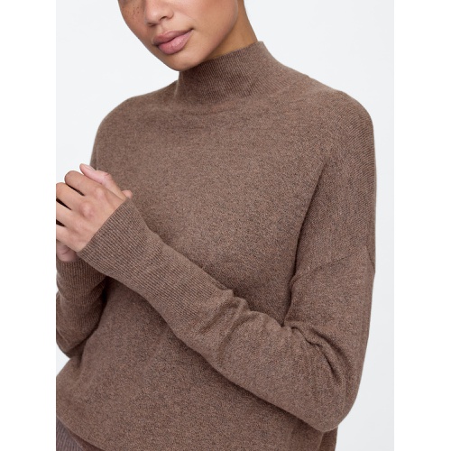 갭 Oversized CashSoft Mockneck Sweater