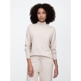 Oversized CashSoft Mockneck Sweater