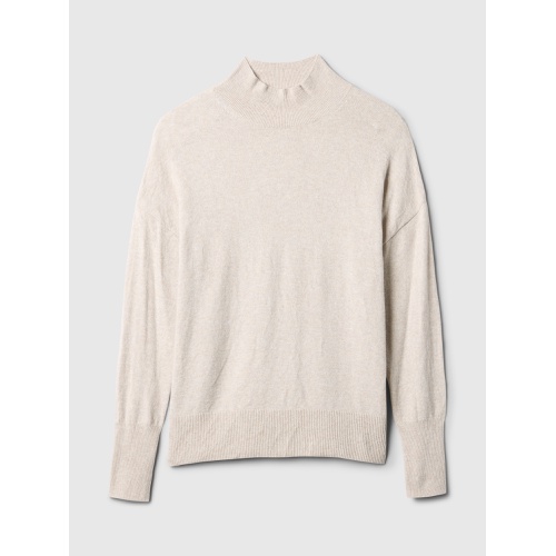 갭 Oversized CashSoft Mockneck Sweater