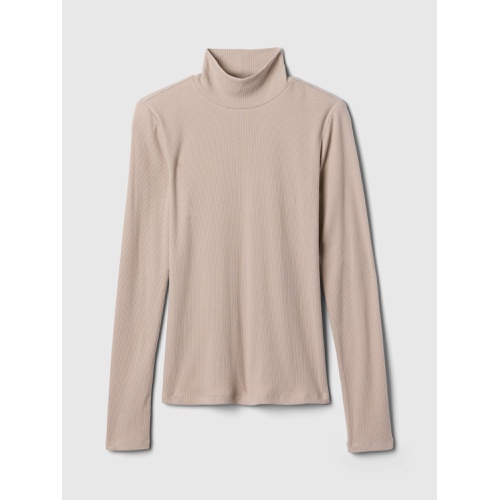 갭 Ribbed Turtleneck T-Shirt