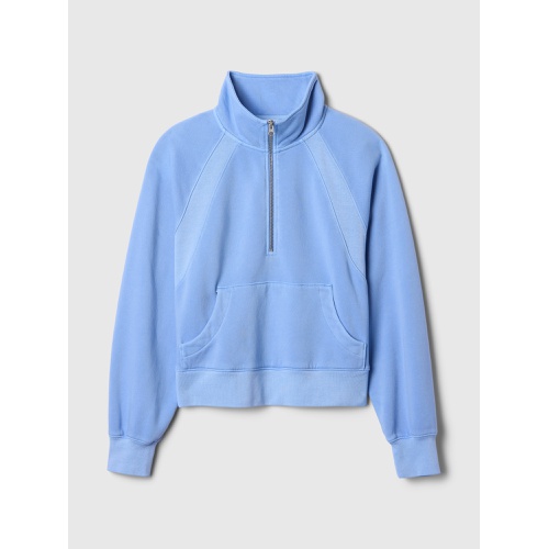 갭 Relaxed Fleece Half-Zip Sweatshirt