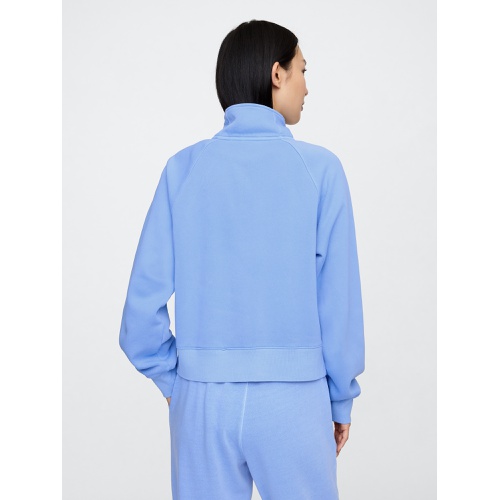 갭 Relaxed Fleece Half-Zip Sweatshirt