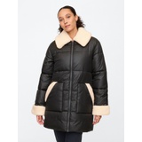 Relaxed ColdControl Long Sherpa Puffer Coat