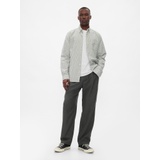 Recycled Soft Baggy Pleated Dress Pants