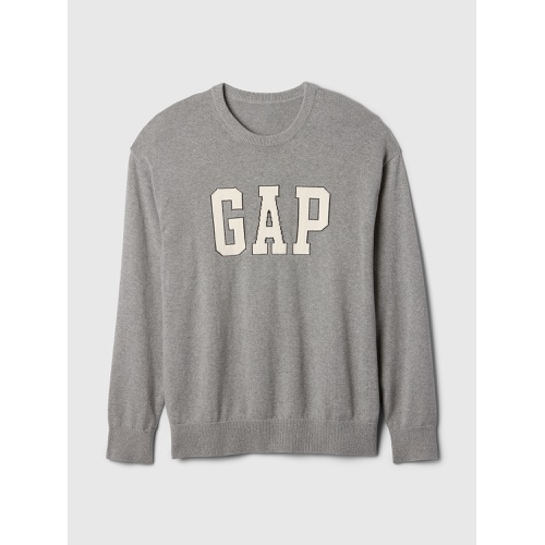 갭 Relaxed Gap Logo Intarsia Sweater